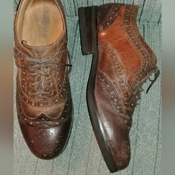 Bussola wingtip leather loafers - Picture 8 of 9